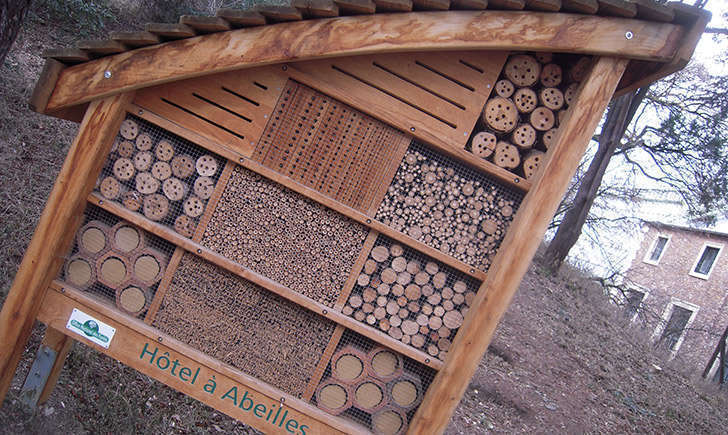 Ruche à abeilles (crédit: marsupilami92 - Flickr)
